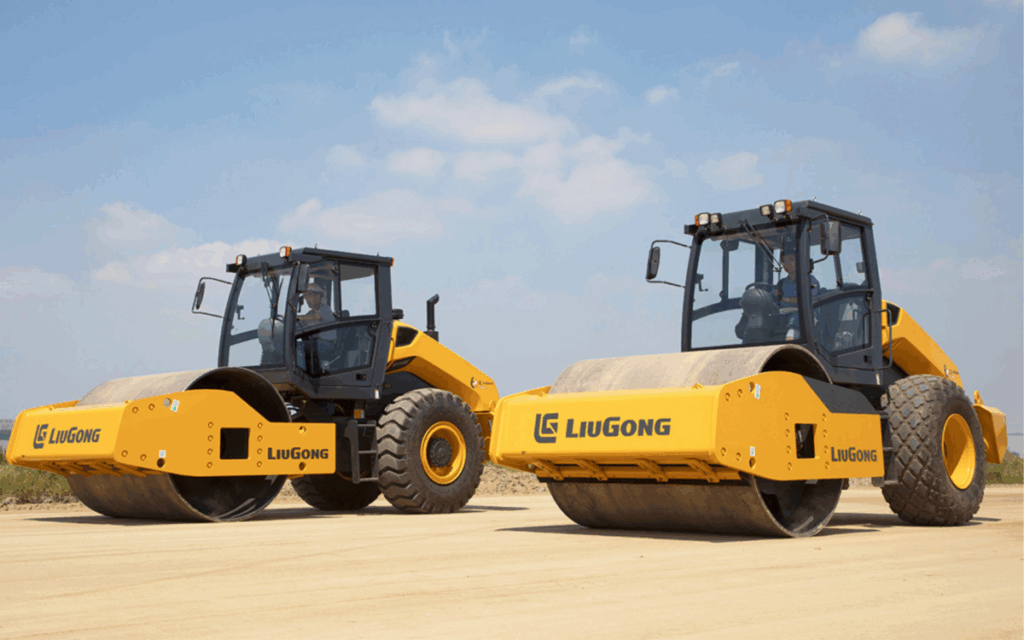LiuGong 6611E Single Drum Roller with High Centrifugal Force for Heavy Compaction